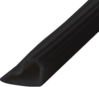 Trademark Soundproofing I Silicone Rubber Gasket Soundproof Seal - Weather Stripping Door Seal - Effective Door Seal Strip for Door Frame - 0.375'' Wide/20 ft Long