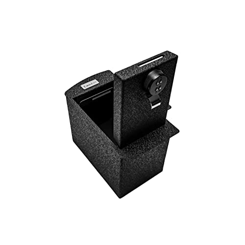 Center Console Safe Security Vault Interior Storage Box Compatible With 2005-2015 Toyota Tacoma,Four Digit Code Lock (2005-2015) #TOP3