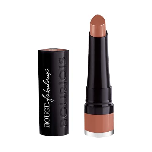 Bourjois Rouge Fabuleux Bullet Lipstick, 001 Abracadabeige, 2.3g