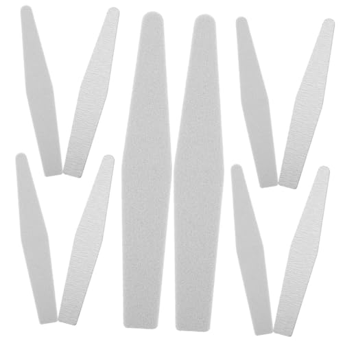 DECOMELODY 20個 マニキュアツール ブロック マニキュアキット 女性の爪やすり nail polish nail gel ネイルバッファリングファイル ネイルサロン用品 スポンジ Grey