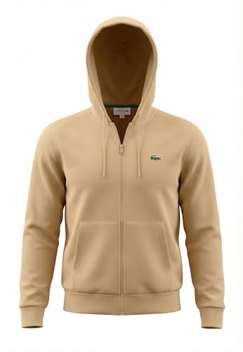 Lacoste Zip-Up Hoodie Chaqueta polar para homre Millet XL