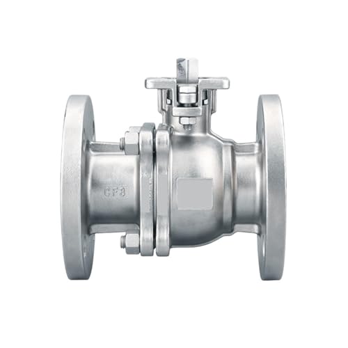 Vanne boisseau sphérique à bride DN50 inox CF8 contre la corrosion