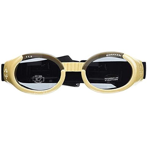 Doggles ILS XL Chrome Frame and Smoke Lens Cover