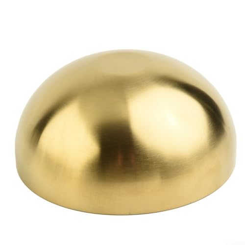 Tazón de acero inoxidable con aislamiento térmico 20cm dorado miniatura 3