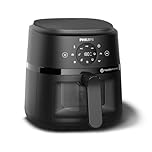 Philips 2000 Series NA210/09 - Airfryer, RapidAir Technology, Up to 90% Less Fat, 13 Cooking Modes, Touchscreen, Cooking Window, Compact 3.2L Capacity