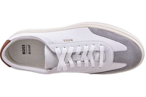 Image of BOSS Men's Kieran Smooth Leather Tennis Sneaker