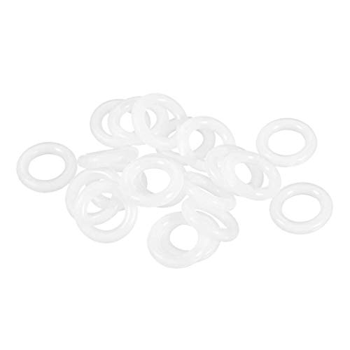XYWHPGV シリコンOリング、内径7mm、外径13mm、幅3mm、シールガスケット20個(6f6b5 371a7 36bf1 4ed8f ddea6 be4c5
