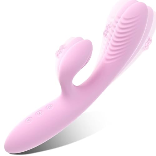 Powerful 10 Modes Adult Tool for Women Today Adult Silent Realistic Silicone Wand Thrusting Stimulation with Strong Suction Cup for Hands-Free Play Electric Tools for Women (pink1)