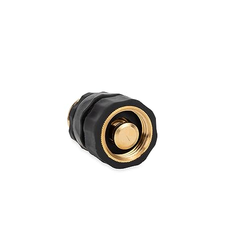 Raccord rapide Camco 20135 anti-fuite en laiton pour stopper les pertes d'eau