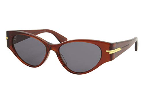 Preisvergleich Produktbild Sonnenbrillen Bottega Veneta BV1002S Red / Grey 55 / 16 / 135 Damen