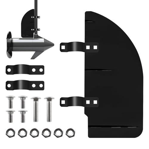 TESHITVLOG Rudder Clamp on Boat Rudder Fits 1.125