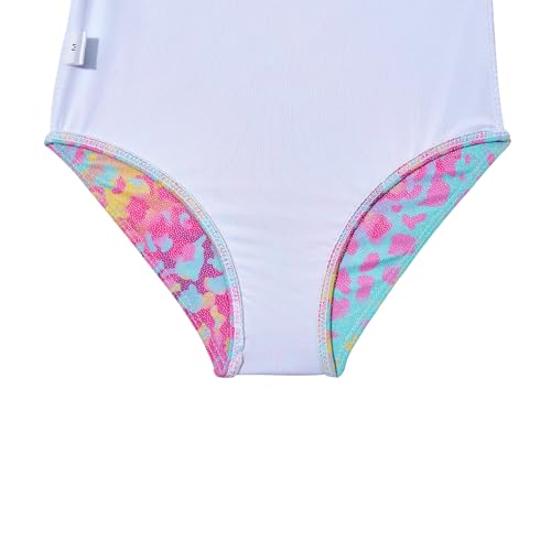 Image of Zando Girls Bathing Suit Size 2-10 Years - Cute Toddler Swimsuit Girl Adjustable One Piece Swimwear for Summer Beach Wear