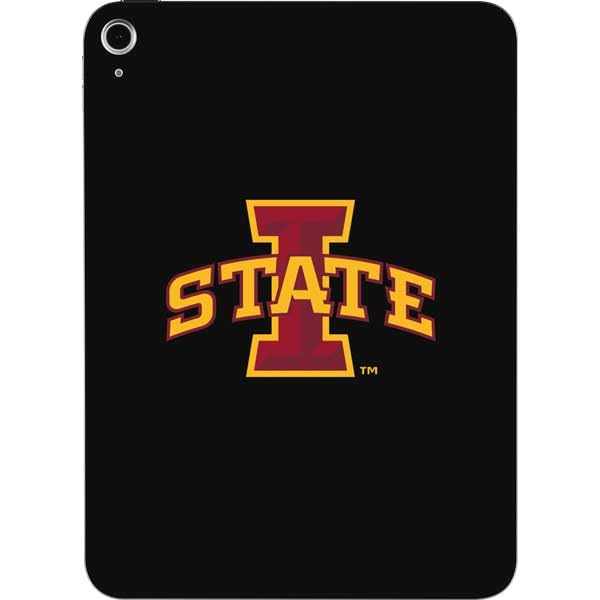 Skinit Decal Tablet Skin Compatible with iPad 11th Gen (2025) - Officially Licensed Iowa State University Primary Logo Black Design
