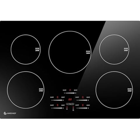 AMZCHEF 30 Inch Induction Cooktop Cover