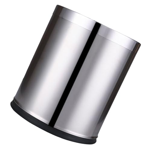 Caneca de basura rectangular acero inoxidable 10L miniatura 1