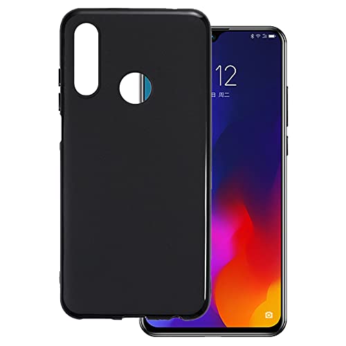 OAGELIM Funda Compatible con Lenovo Z6 Youth Case Antigolpes con Cubierta Protectora Flexible de TPU Suave y Resistencia a Arañazos con Protección (Negro)