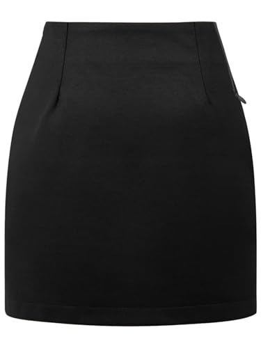 WIFFGO Womens Plaid Skirt 2026 Spring Dress Fall High Waisted