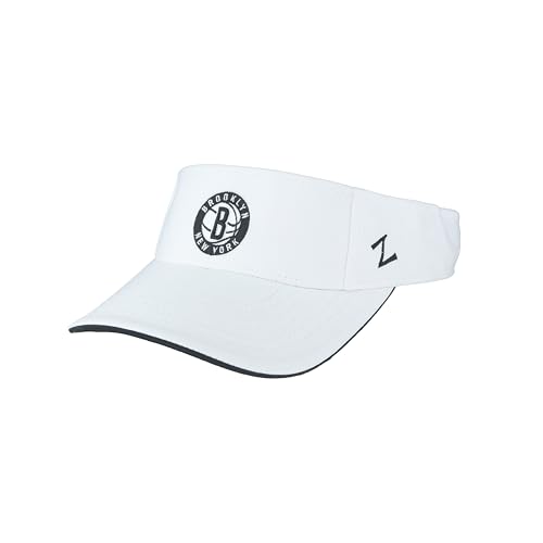 Image of ZHATS NBA Unisex-Adult NBA Officially Licensed Visor Impact White