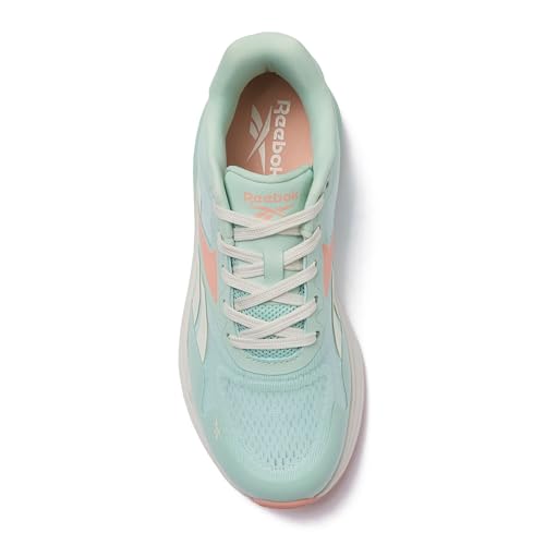 Reebok Futura Dash Running Shoes for Women, Tranquil Teal/Jelly Peach/Chalk, 7 Medium by Reebok - Used condition - Image 4
