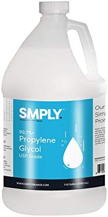 SMPLY. USP Food Grade 99.9% Pure Propylene Glycol, 1 Gallon