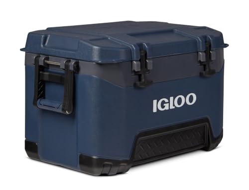 IGLOO BMX 52 Glacière 49L – glacière Outdoor Ultra‑Robuste avec Isolation renforcée, idéale pour Camping, pêche, Travail, Festivals et activités Outdoor – Garde Boissons et Aliments Bien au Frais