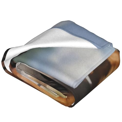 Couverture micro polaire toutes saisons pour lit et canapé