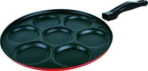 Sahishnu Online & Marketing Non-Stick 7 Cavity Multi Snack Maker, Grill Mini Pan, Pancake Maker
