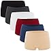 Produktbild Fabio Farini Damen Panties 6er Pack Hipsters Boxershorts nahtlos, Seamless aus weichem Microfaser-Gewebe Multifarb Set S-M (36/38)