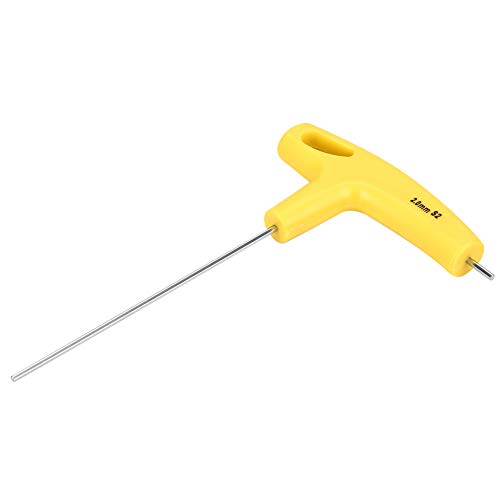 Haofy Clé Hexagonale à Poignée en T en Acier allié S2, Conception à Prise Sécurisée avec Galvanoplastie Résistante à la Corrosion, dureté de 60 HRC pour les Mécaniciens et les Techniciens, Réparations