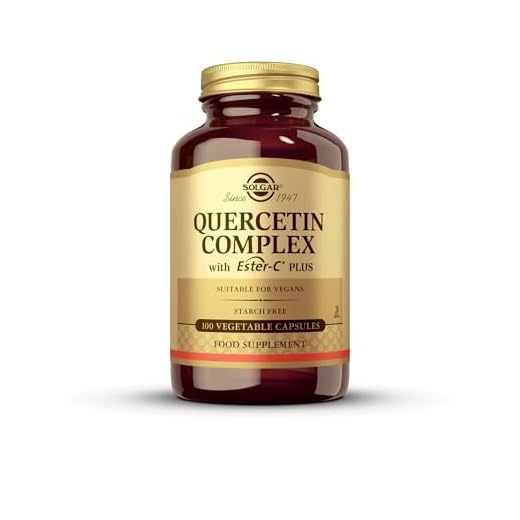 Solgar Quercitina Complex con Ester-C Plus Cápsulas vegetales - Envase de 100