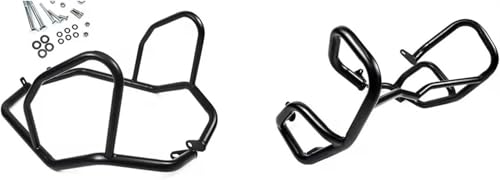 Barre de protection pour moto BMW F750GS protégeant efficacement le moteur