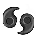 YR Anti-Slip Eyeglasses Temple Tips Sleeve Retainer, Stretchy Comfort Silicone Glasses Ear Grips Retainer For Eyewear Sunglass Reading Glasses, 10 Pairs, Black