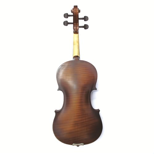 Violino Introdução para iniciantes em tamanho real de violino fosco 1/4 4/4 (Size : 4/4)