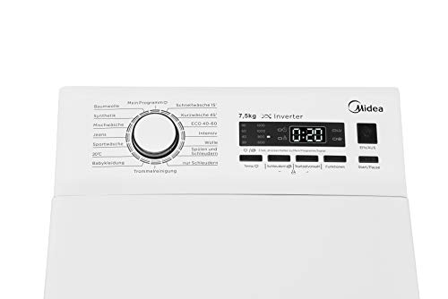 Midea Toplader Waschmaschine TW 5.72i diN bis 500 Euro