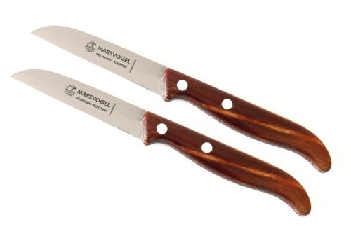 Marsvogel - Duo Pack Gemüsemesser Set - gerade Klinge - Griffe...