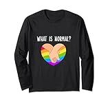 pride what is normal lqbtq maglia a manica