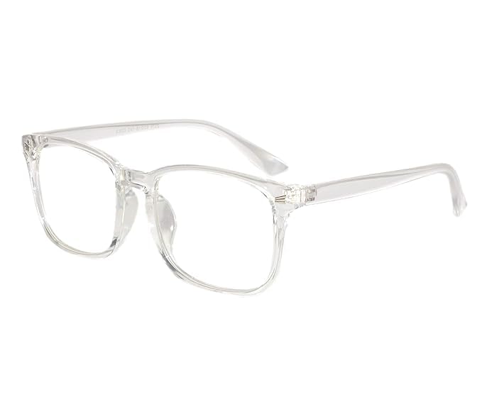 ADNOCK Clear Frame Sunglasses, Unisex Fashion Eyewear, Transparent Sunglasses For Boys & Girls Pack Of 1 1