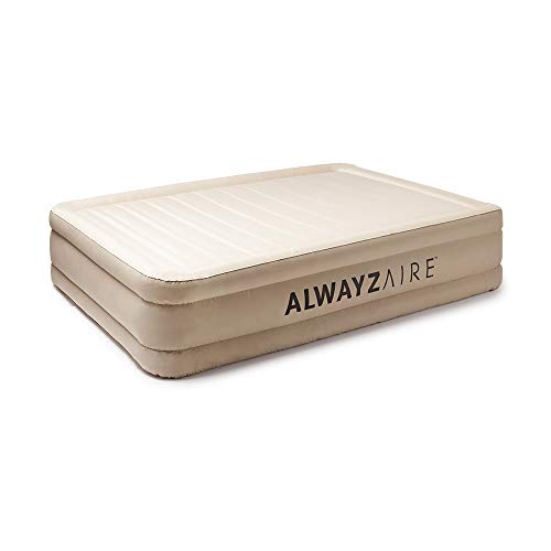 Bestway - AlwayzAire Fortech Airbed with Built-in AC Pump, 17 Inch Queen