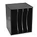 Julie-Home Wood Desktop Organizer Letter Tray File Mail Sorter,Black