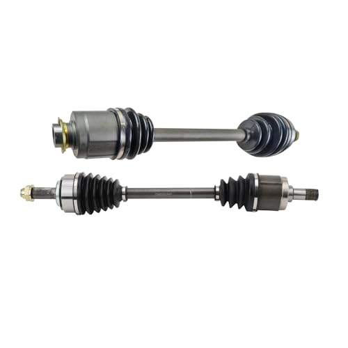 Image of TRQ Front Driver and Passenger Side CV Axle Assembly Set 2 Piece for 2003-2011 Honda Element