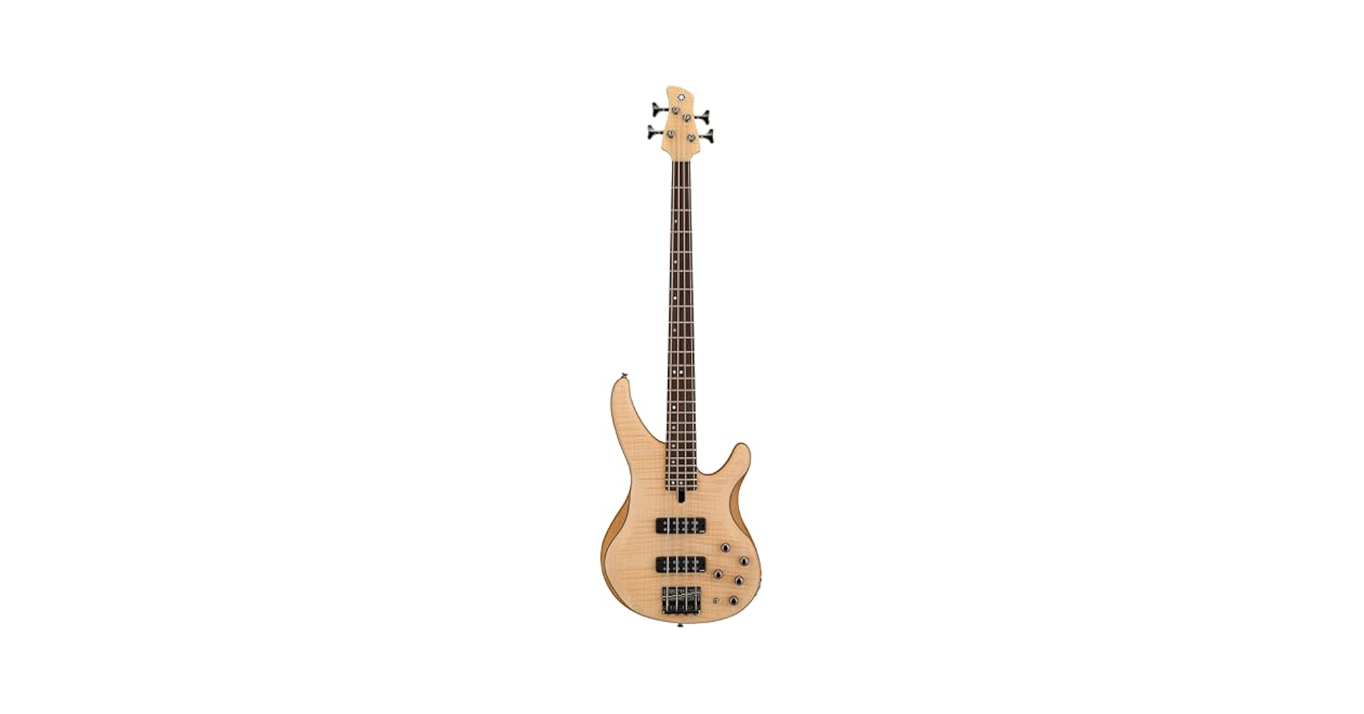 Amazon.com: Yamaha TRBX604 4-String Flamed Maple Bass Guitar
