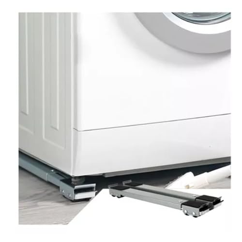 Suporte Base Especial Com Rodas para Máquina de Lavar Roupas, Móvel, Geladeira, Fogão. Suporte Máx 2
