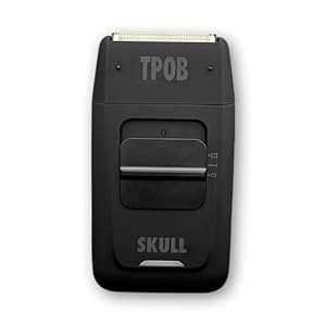 Skull Foil Shaver - Super sharp anti-allergy gold blade provides zero drag, perfect for professional or at-home use