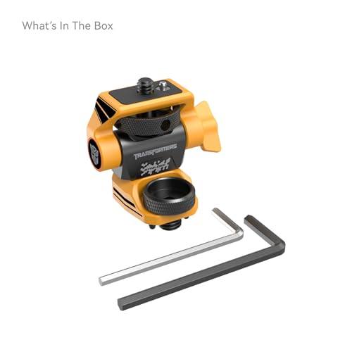 SMALLRIG Adjustable Camera Monitor Mount for ARRI-Style (Bumblebee Edition), 360° Swivel and 180° Tilt Holder Anti-Twist Support 5" and 7" - 5520 by SMALLRIG - Used condition - Image 9