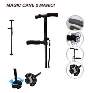 Planet shop-bastone magic cane 2 manici torcia