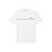 Lacoste Men's Trim Cotton Jersey T-Shirt, White, Large