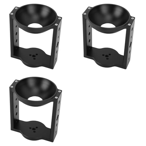 Tête de trépied en métal polyvalente et rehausseur en aluminium de 100 mm
