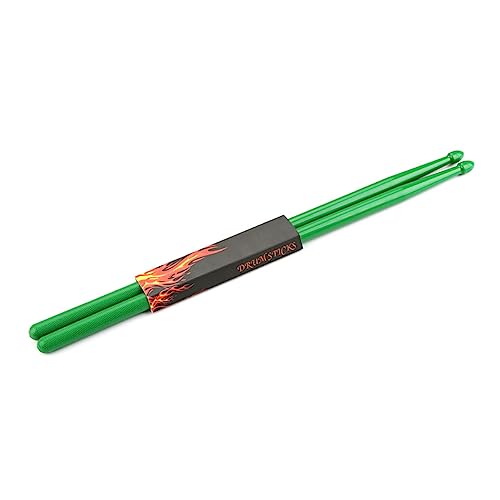 Par de baquetas de nylon con mango antideslizante 41.5 cm miniatura 4