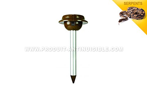 WEITECH Anti Serpents Ultrason Solar Snake Repeller