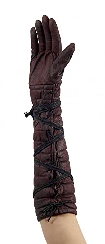 Forum Novelties Medieval Female Warrior Brown Gloves